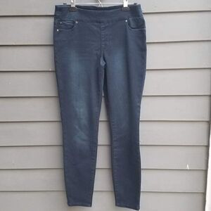 Makers Cotton Poly Elastic Waist Jean like pants - size 29